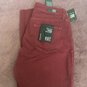 Kit from the Kloth High-rise ankle skinny jeans